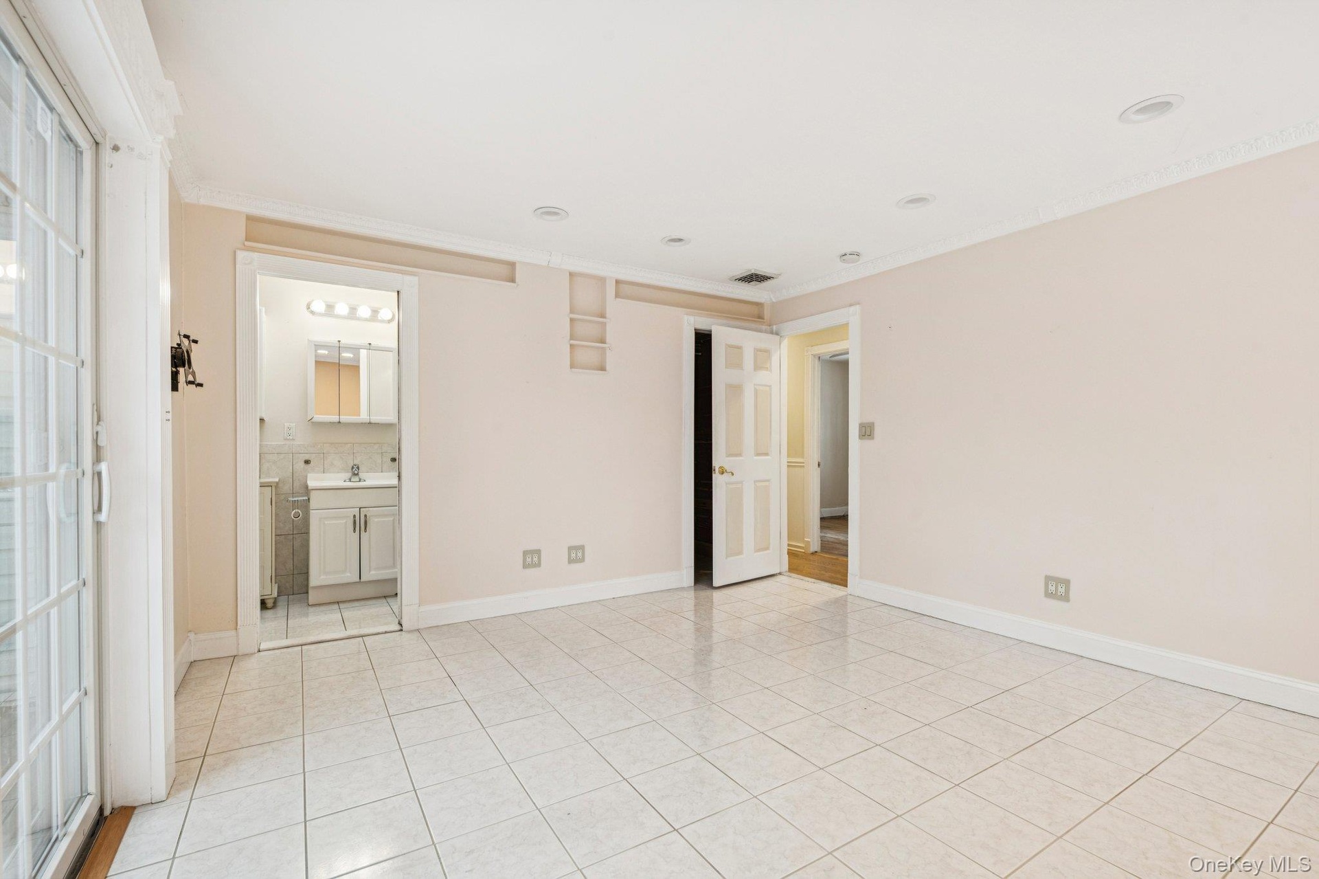 Primary Bedroom with bath and walk-in cedar closet