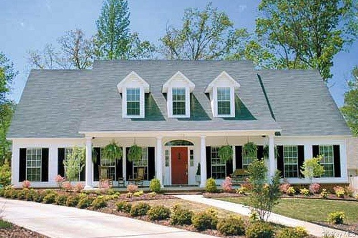 Custom build this beautiful Cape Cod style house with front and back covered porches - ONE LEVEL LIVING with optional bonus room.  ARTIST RENDERING - 