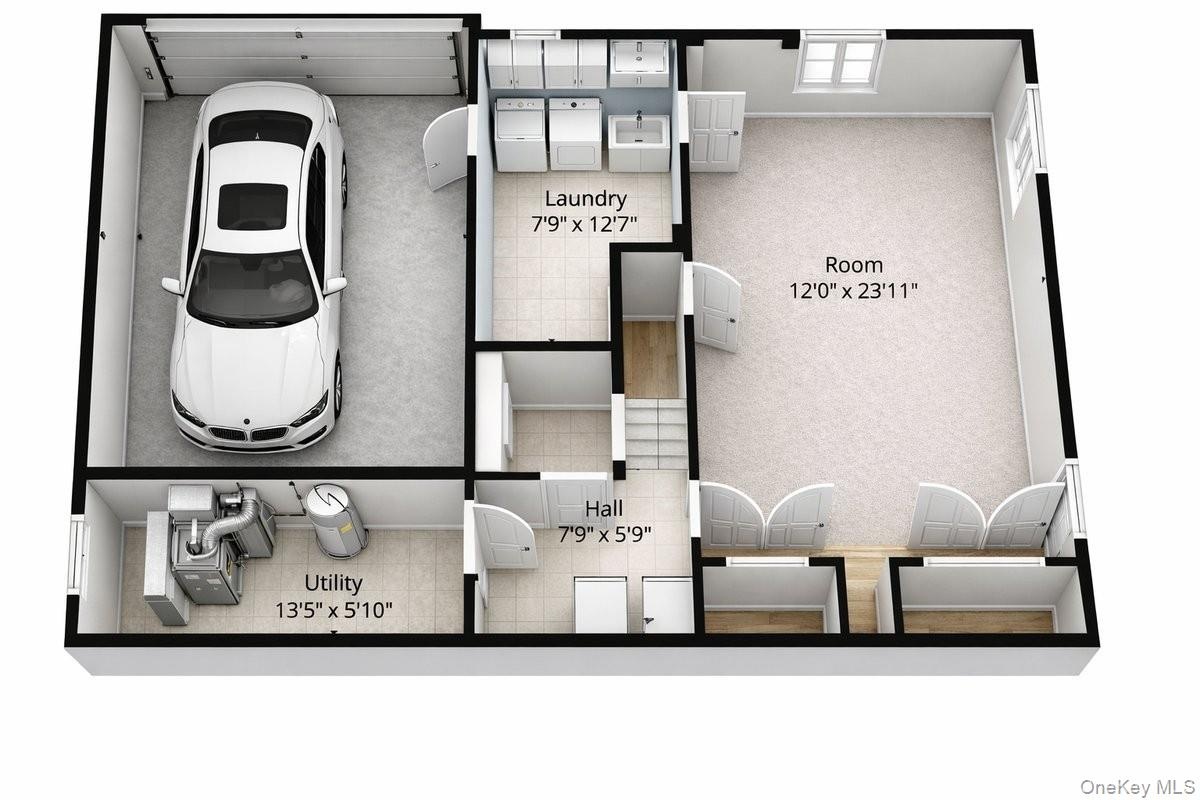Basement, laundry room, utility room, garage