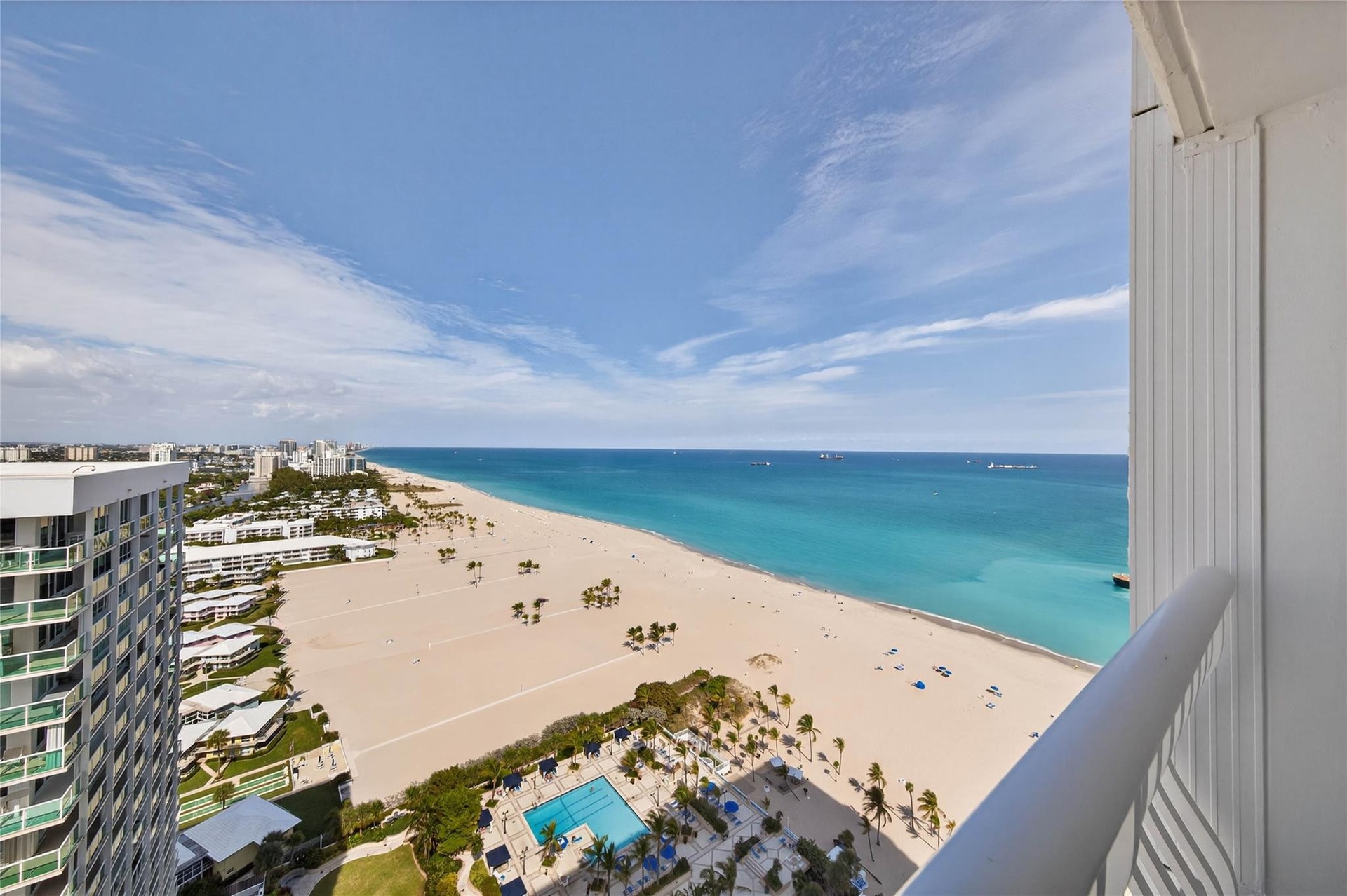 Northern View from the Family Room Balcony Area