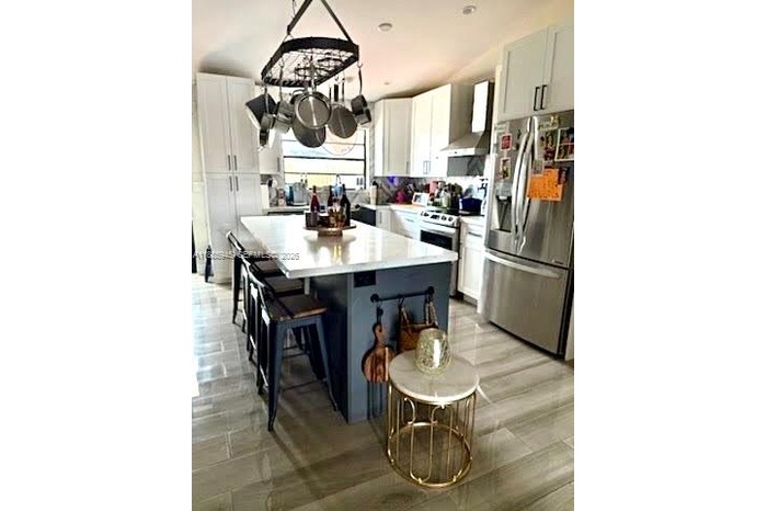 Open Concept Kitchen/Living Room Area