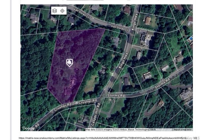 Aerial overview of property's location
