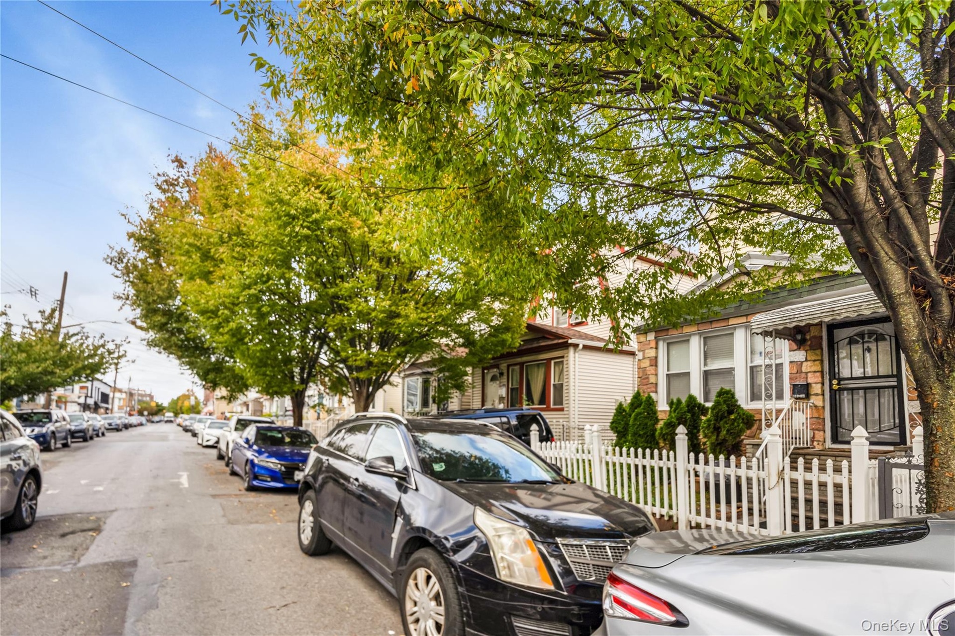 View of asphalt street