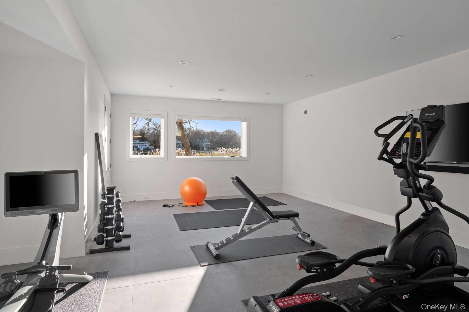 View of workout room