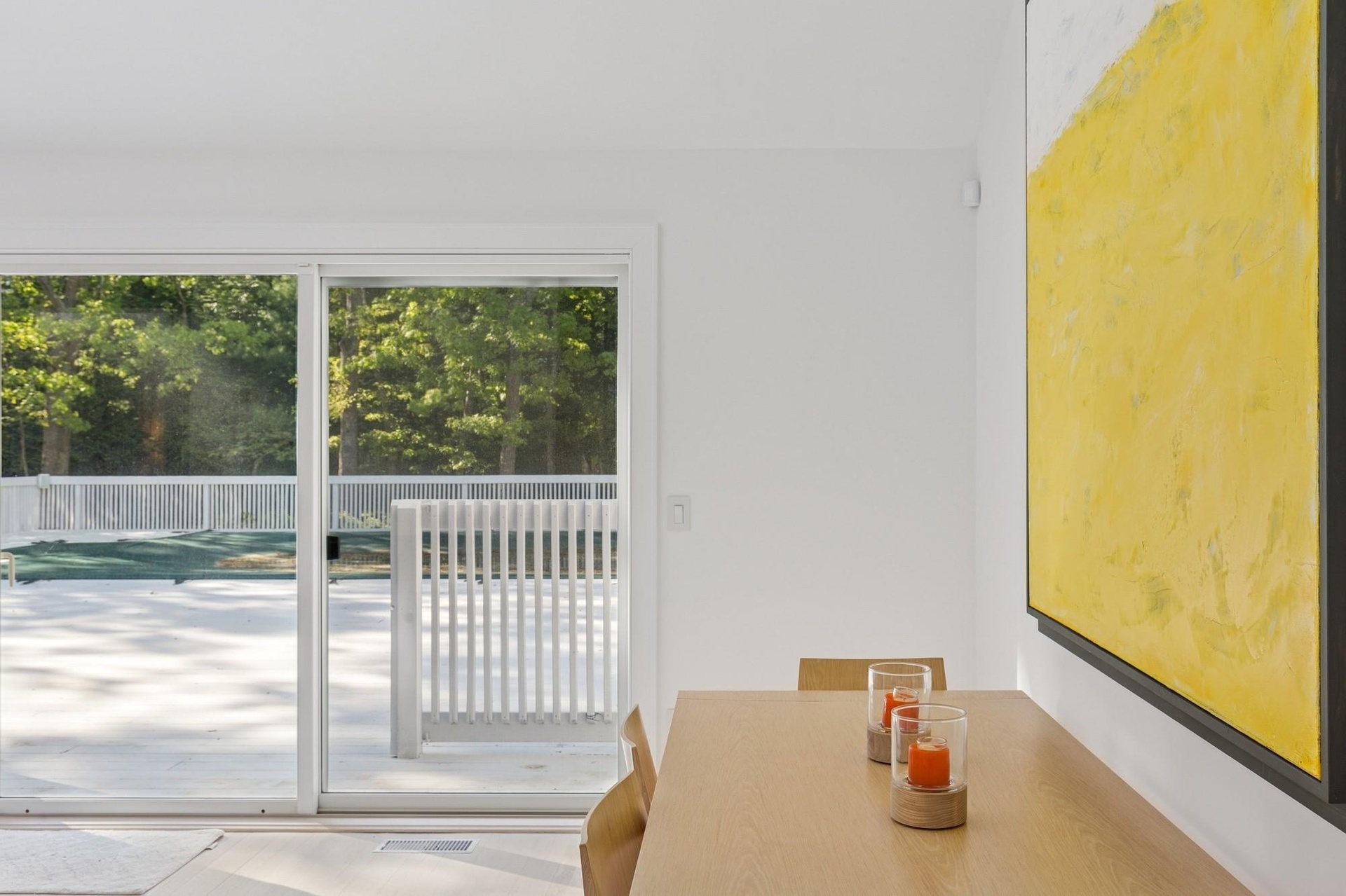 View of dining room
