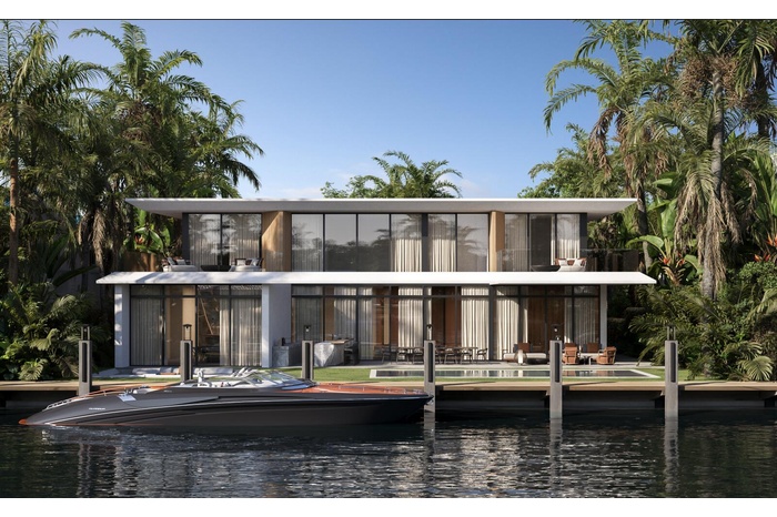 The property comes with completed architectural plans for a 6,500-square-foot luxury waterfront residence designed by Yodezeen, one of the most presti