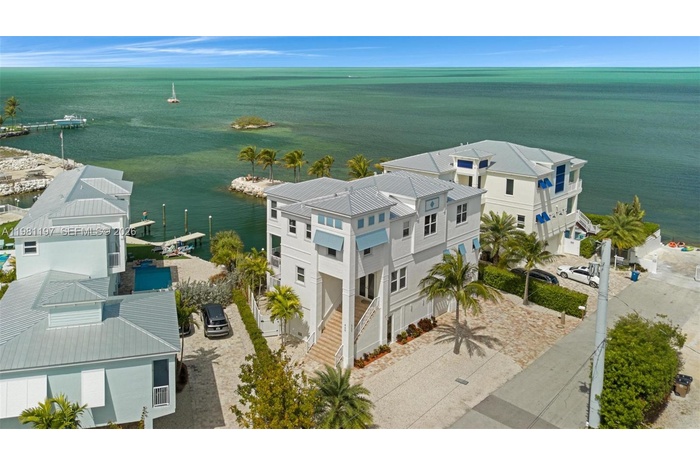 Front View Looking West