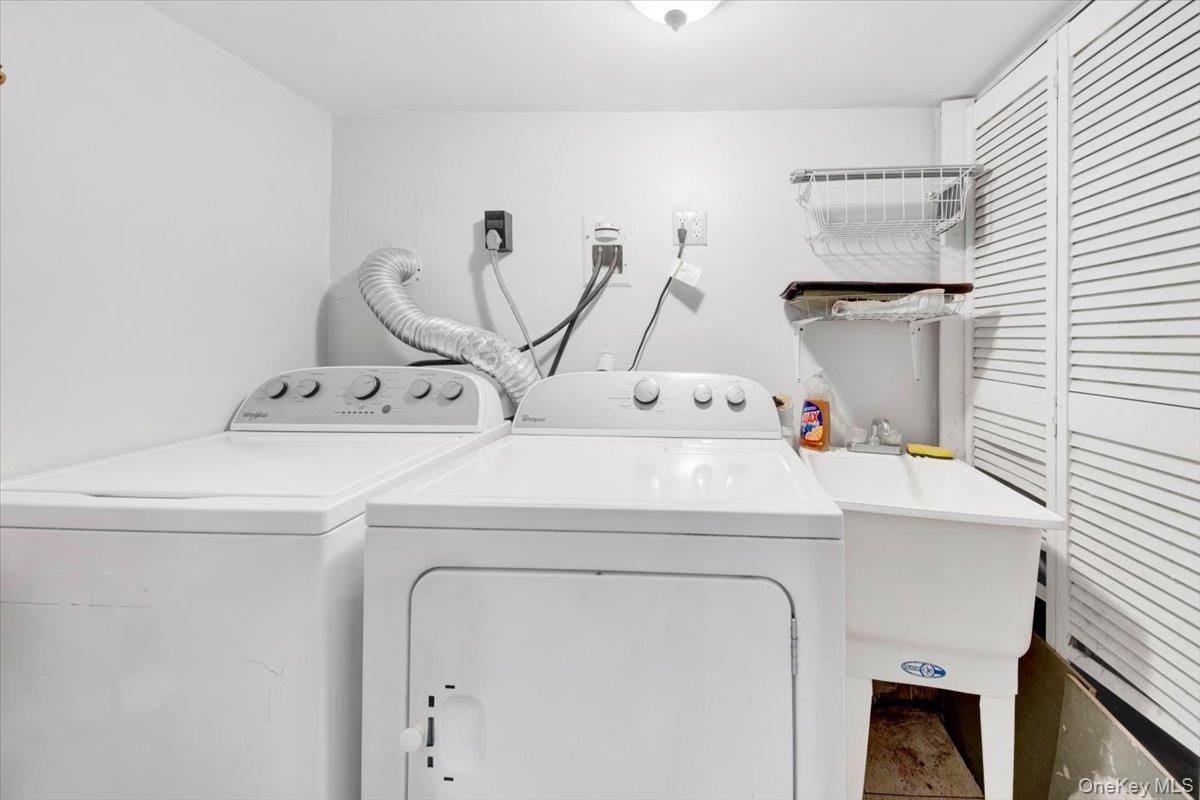 Laundry area