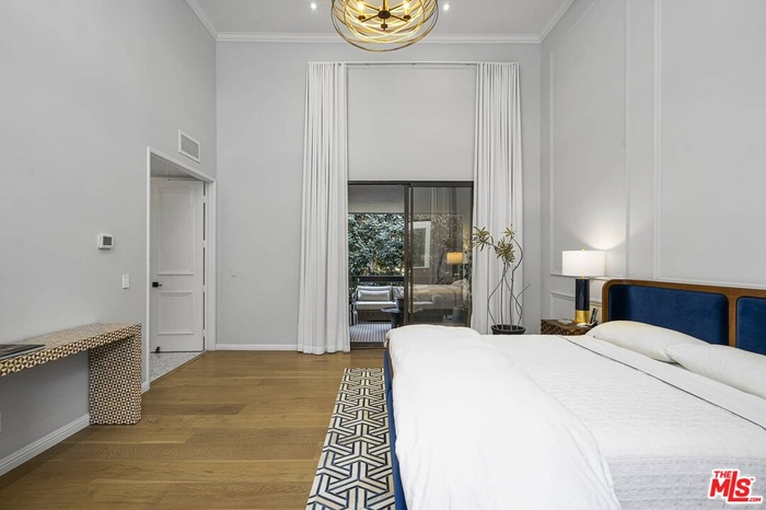 Private balcony facing south