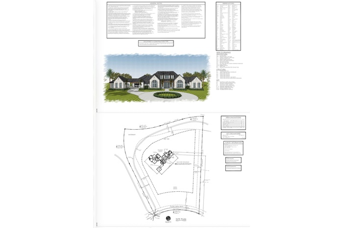Survey with house placement