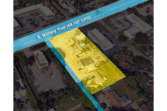 Highlighted Parcel Aerial