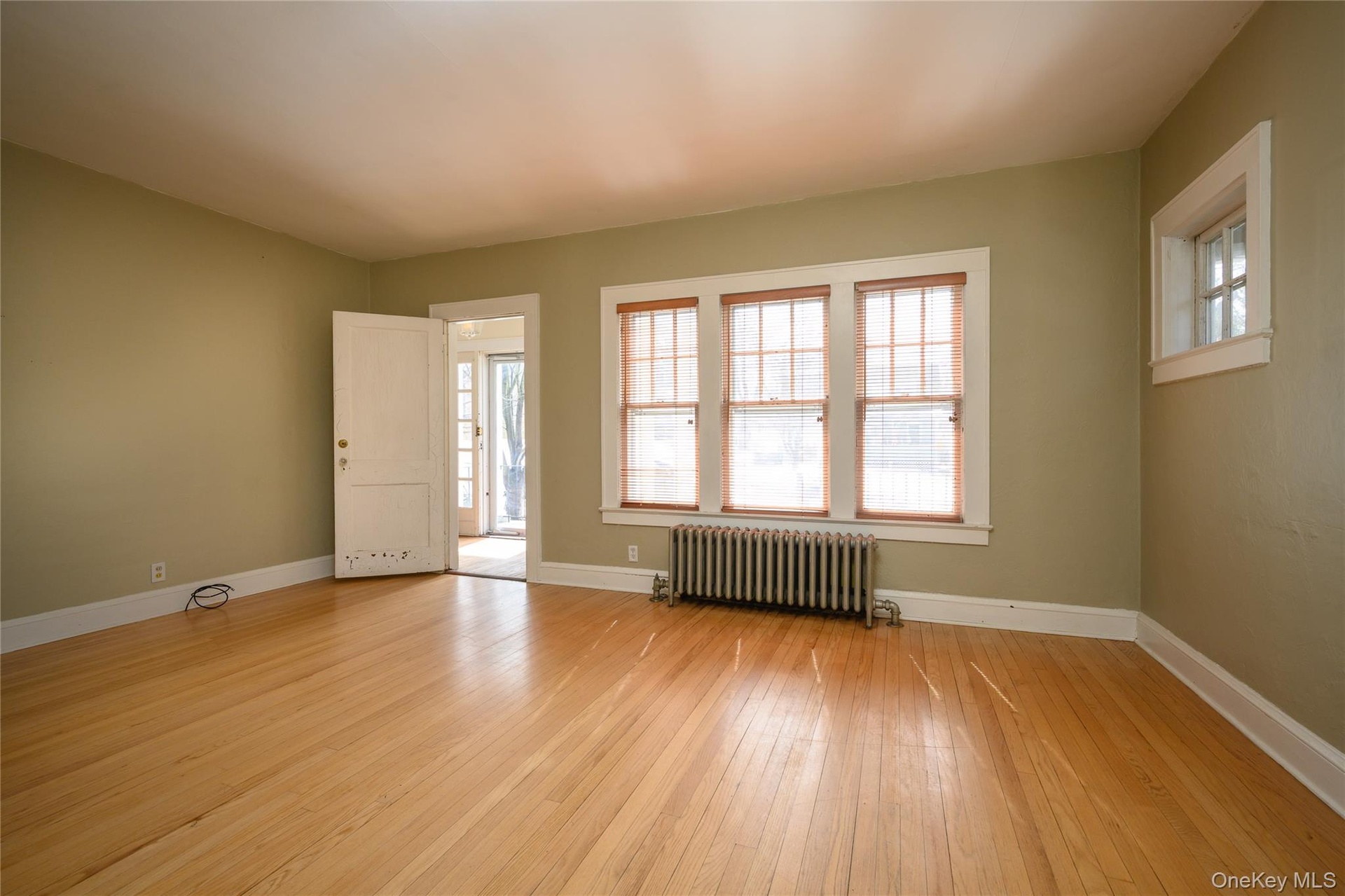 First floor living room, lots of natural light