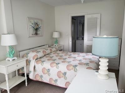 Bedroom with carpet flooring