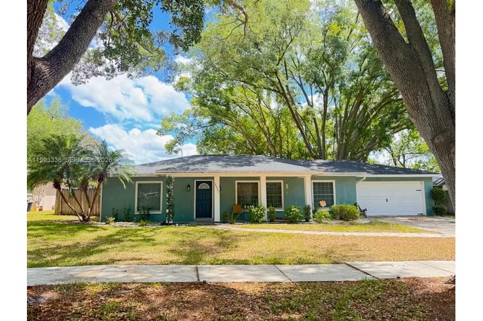 TREE LINED QUIET STREET
