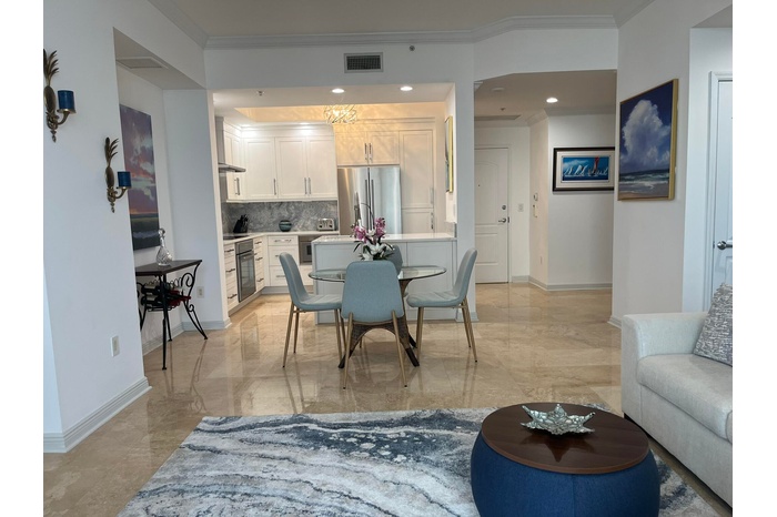 Living and dining area