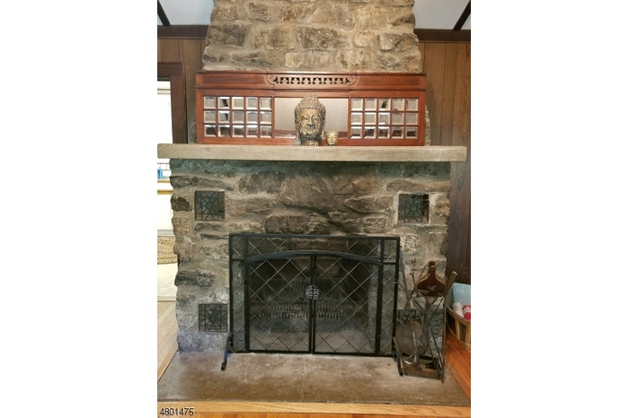 Stone Fireplace