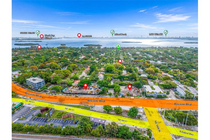 Prime assemblage development opportunity in the MiMo zone of the thriving Morningside neighborhood