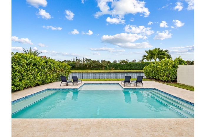 Fabulous private views from newly installed pool and deck!