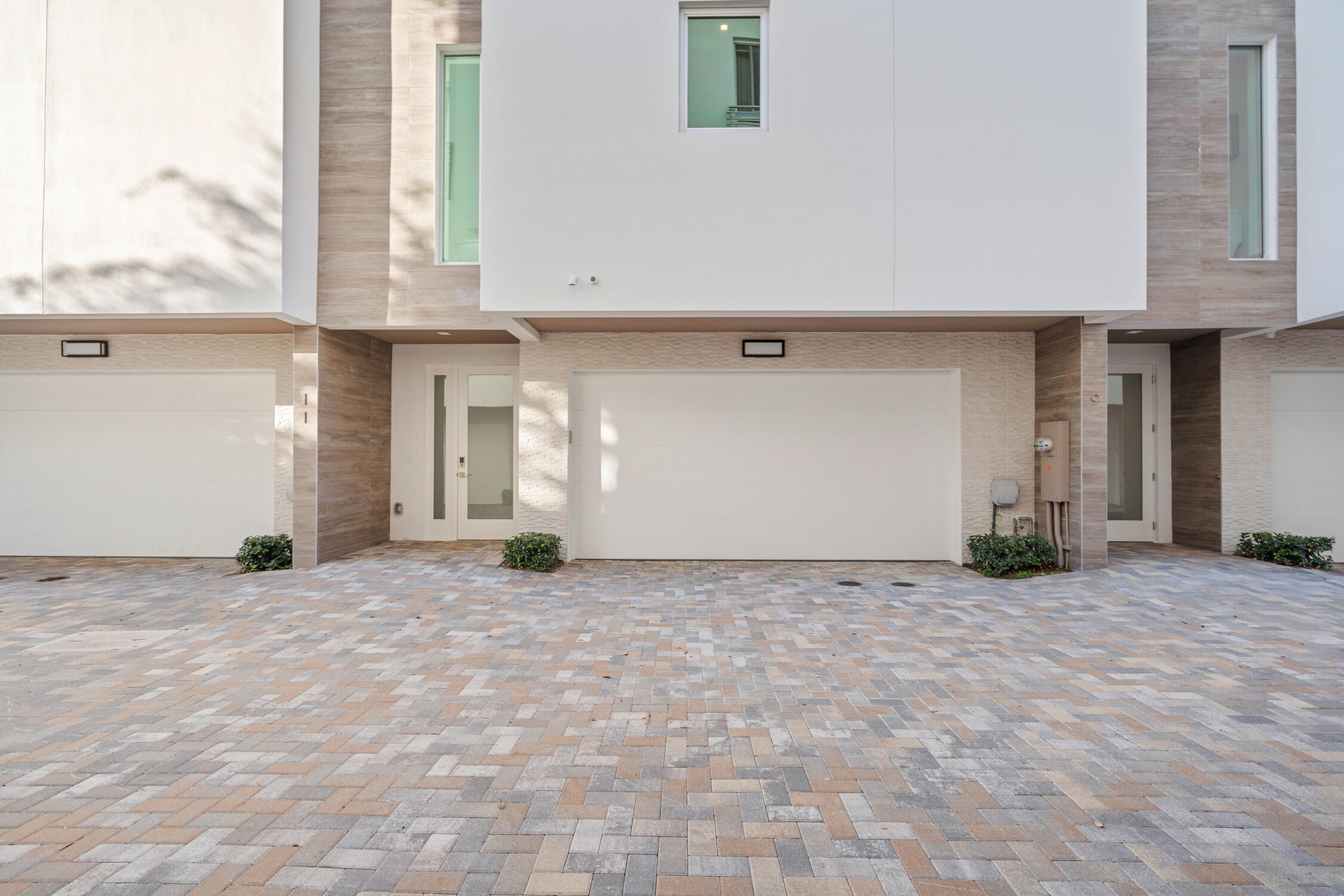 Your corner unit with private garage and elevator.