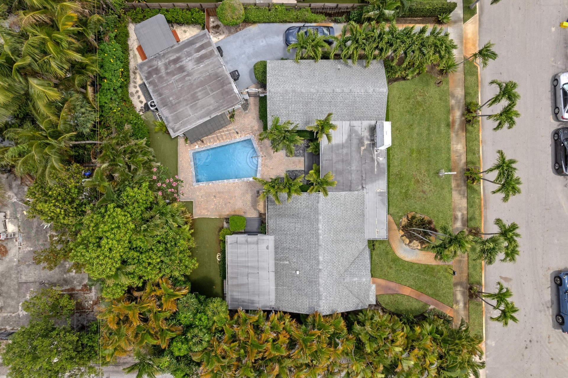 Spacious, almost one quarter acre lot.