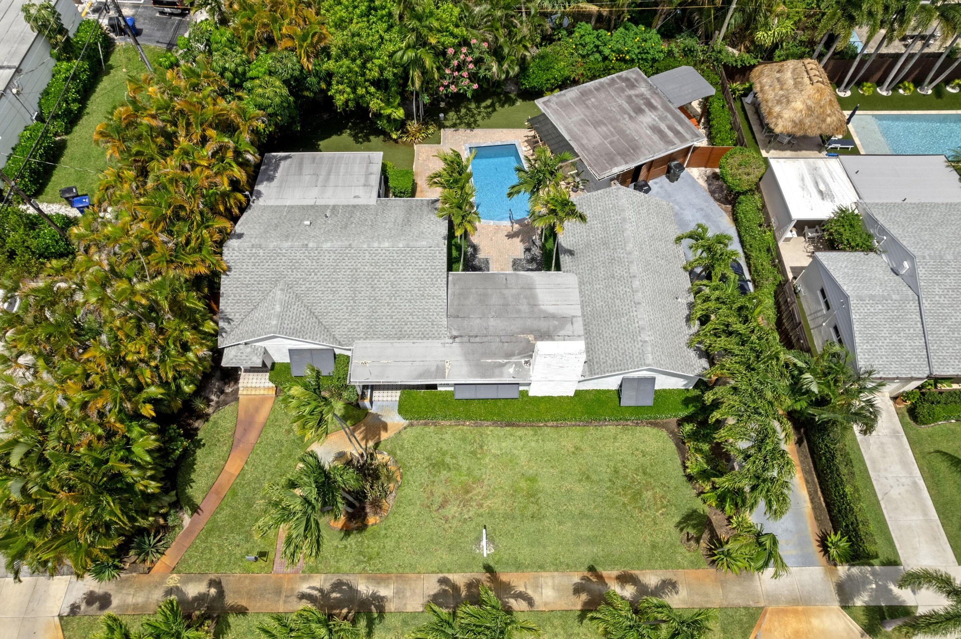 Spacious, almost one quarter acre lot.