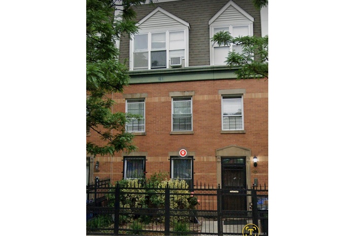 View of front of home with cooling unit