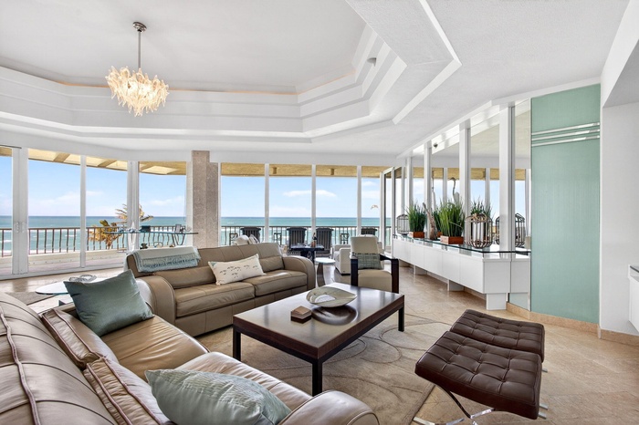 A generous layout awash in natural light