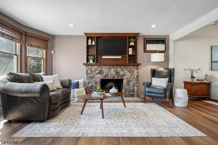 Living Room with Gas Fireplace