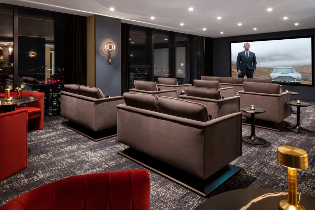 South Quay Plaza - Resident's Amenities | Screening Room 