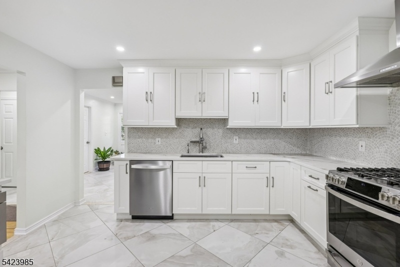 Crisp White Cabinets