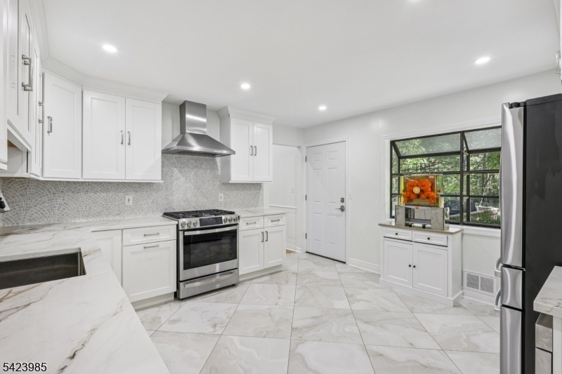 Clean Crisp White Kitchen