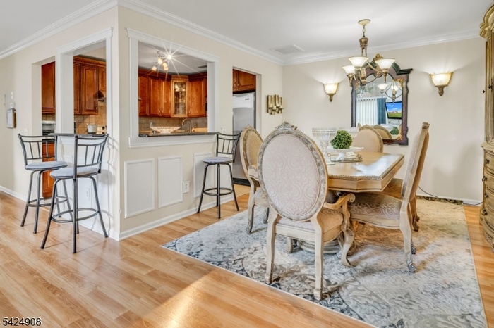 Dining Room & Kitchen View