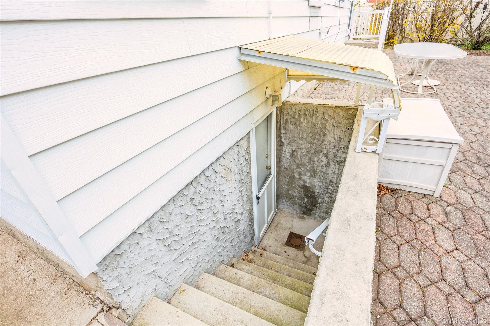 Basement outside entrance