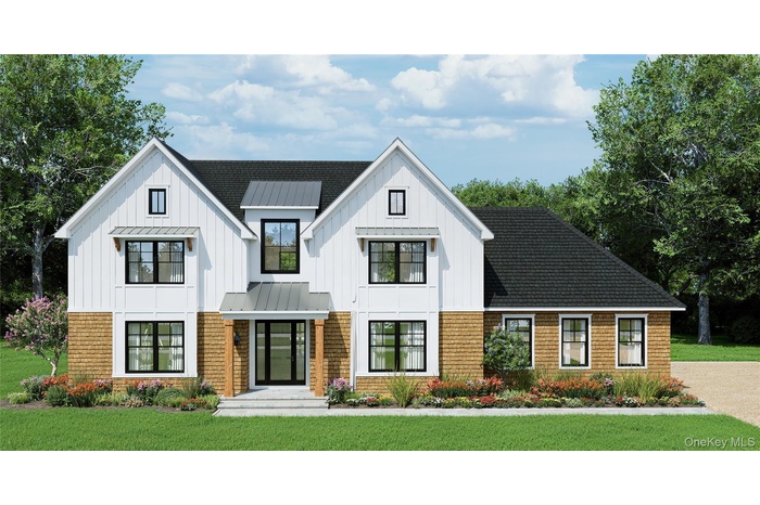 Artists rendering of front elevation.