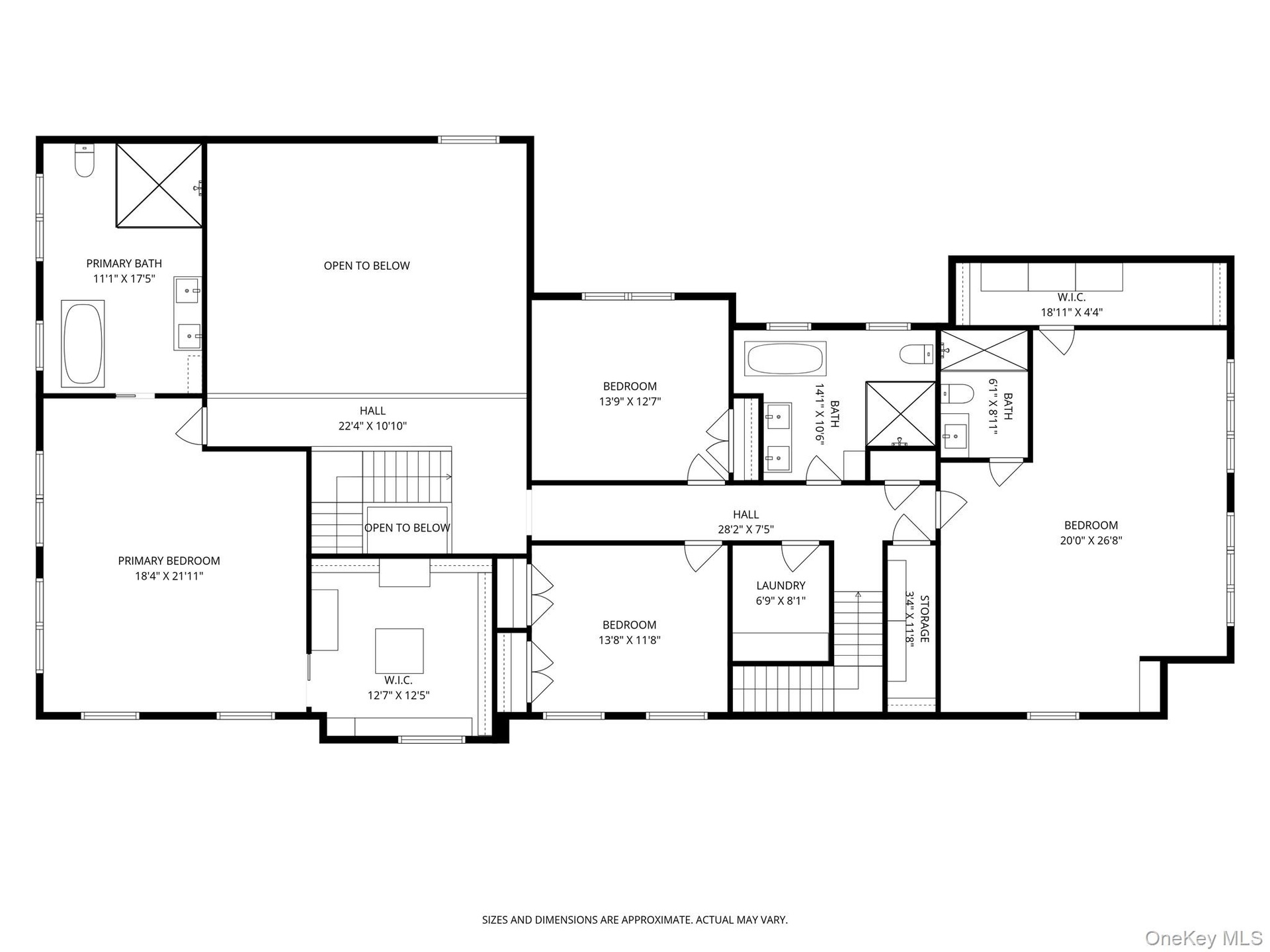 View of 3rd Floor - floor plan / room layout