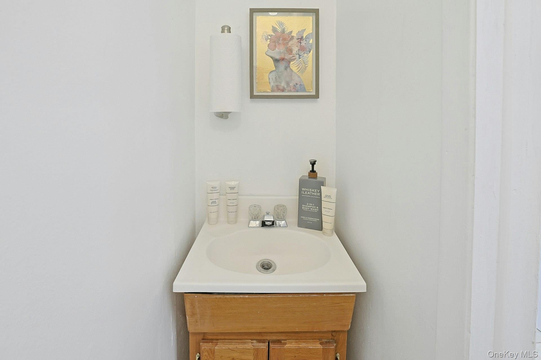 Powder Room within the retail space.