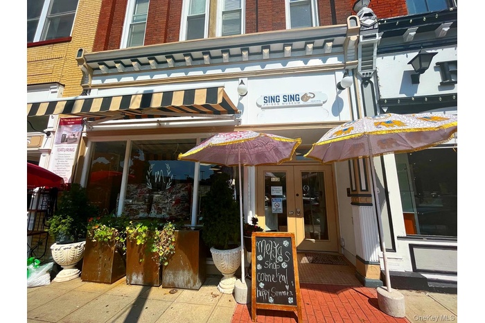 Welcome, historic facade and entry