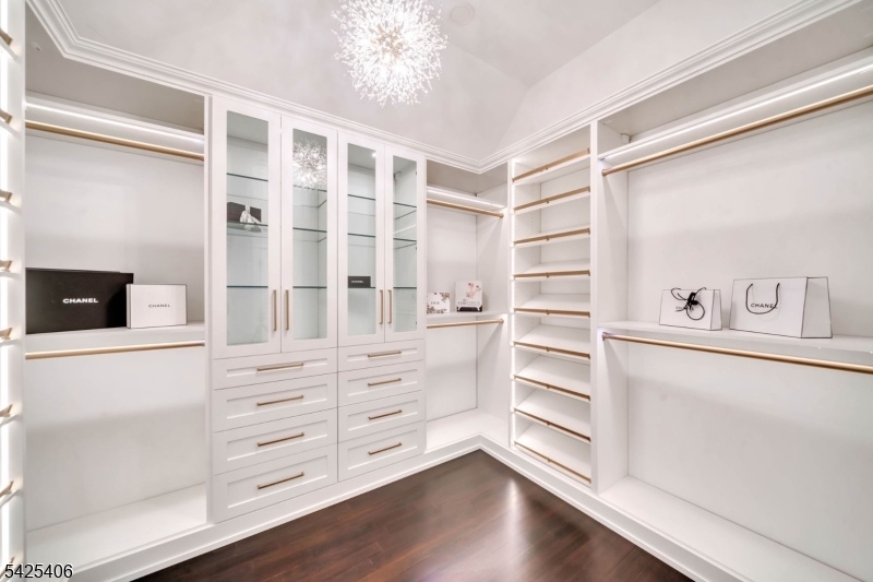 Walk-in master closet