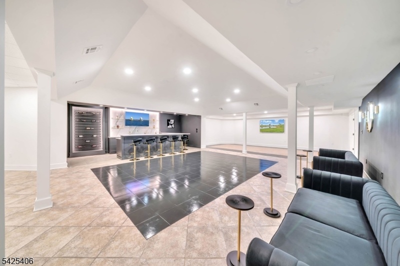 Lower level bar area
