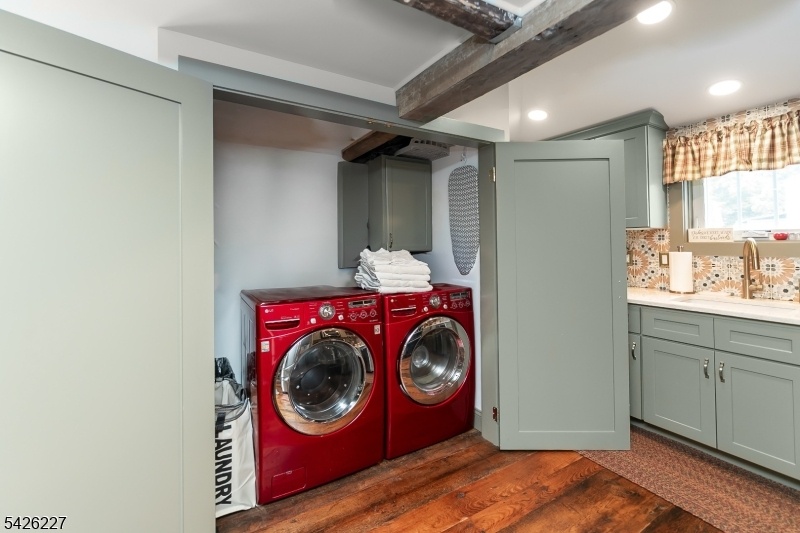 Built-in Laundry off kitchen