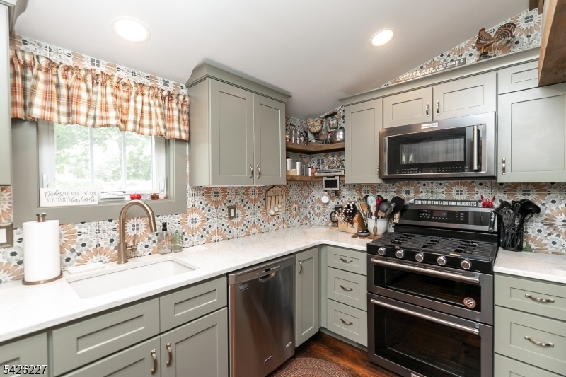 Modern upgraded new appliances