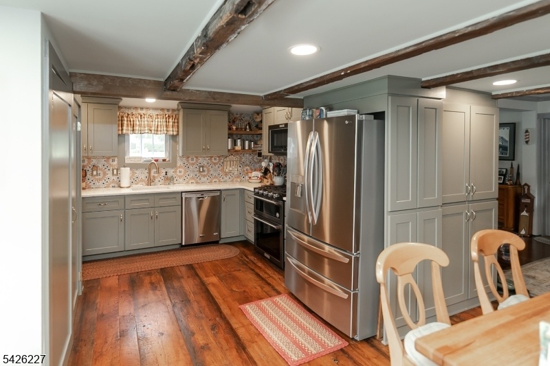 Beautiful wood beams