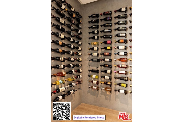 Wine Room Virtually staged