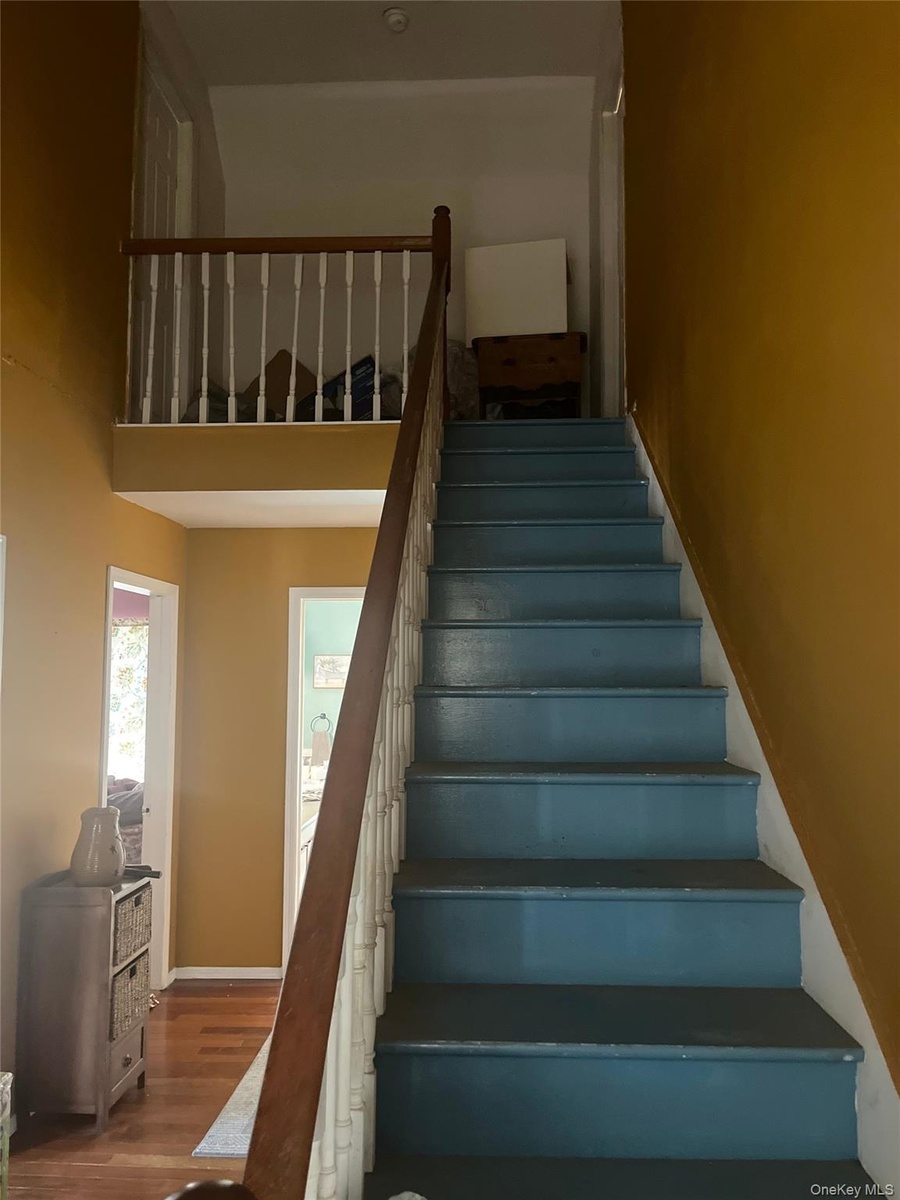 To attic space