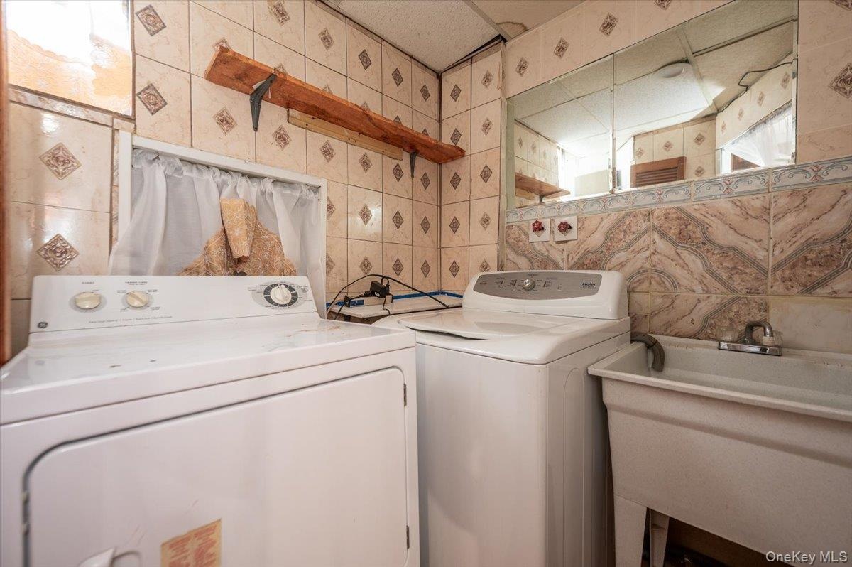 Laundry Room in Basement