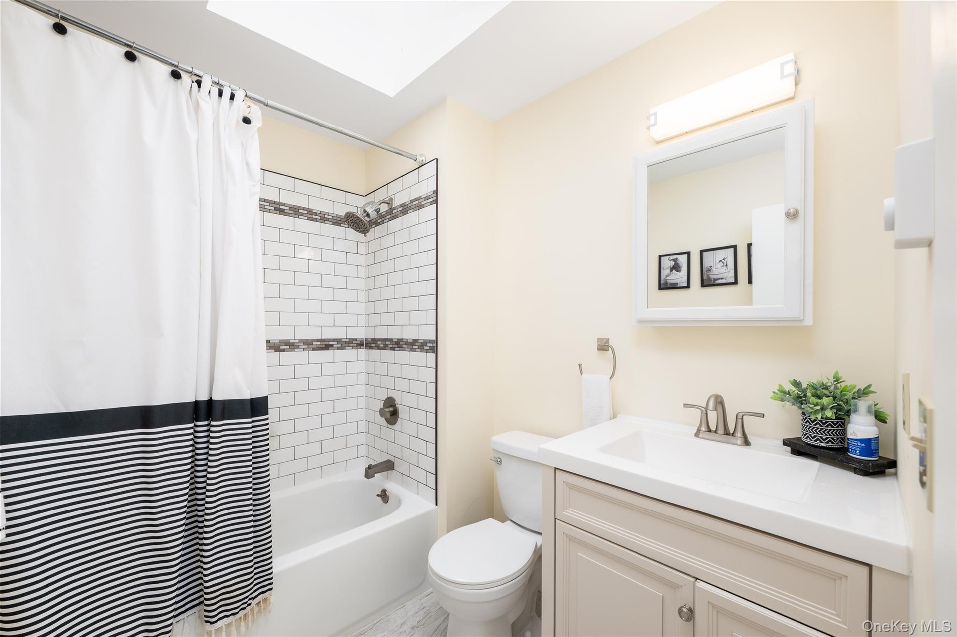 Main floor hall bath