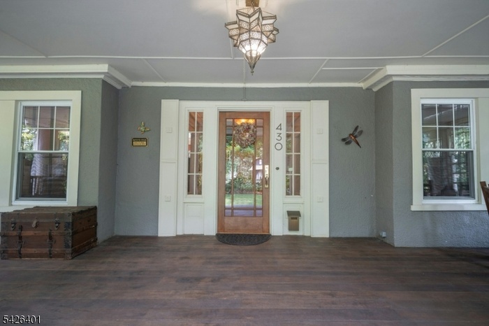 Front Entrance Mahogany Deck