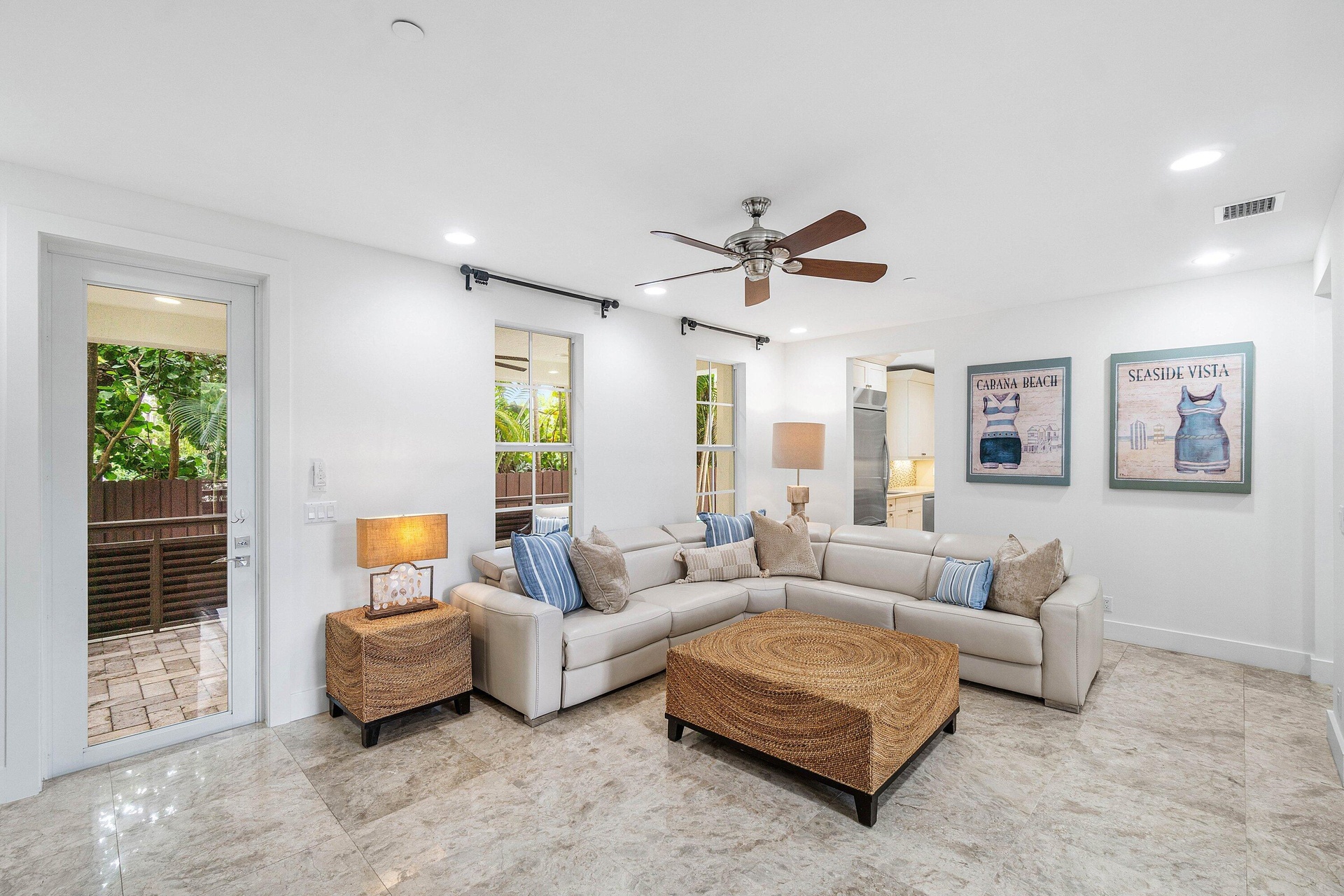 Second family room/den.