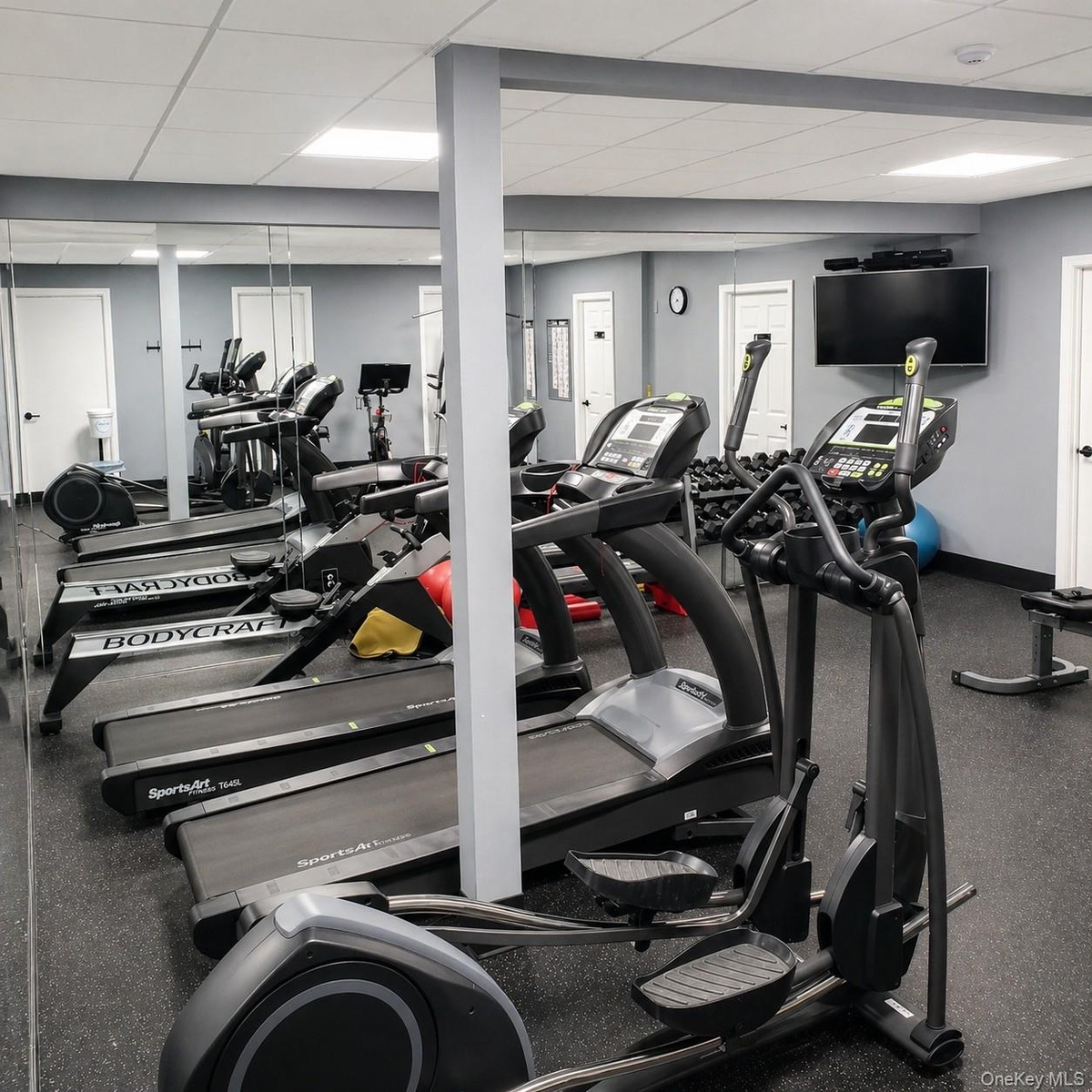 Fitness Area in Clubhouse