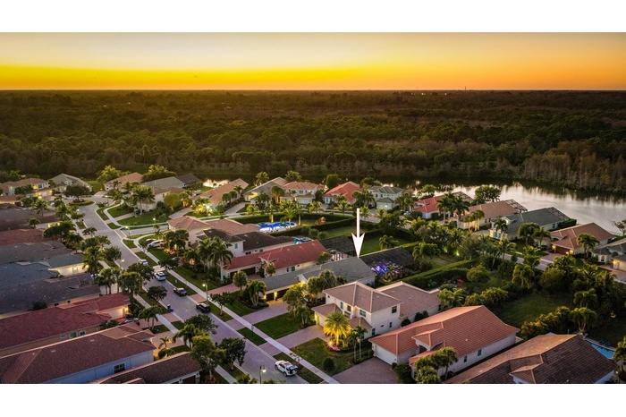 Aerial of home